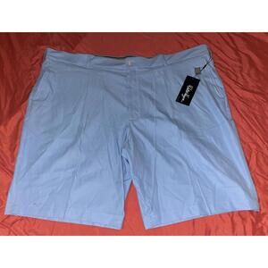 Mens Walter Hagen Golf Shorts 50 Waist Perfect 11 Blue Summer Chinos Stretch NWT